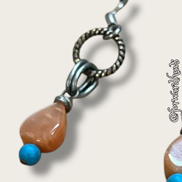 Bundle Sale 3 for $15 | Silver-tone and Plastic Dangle Earrings - Picture 5 of 7